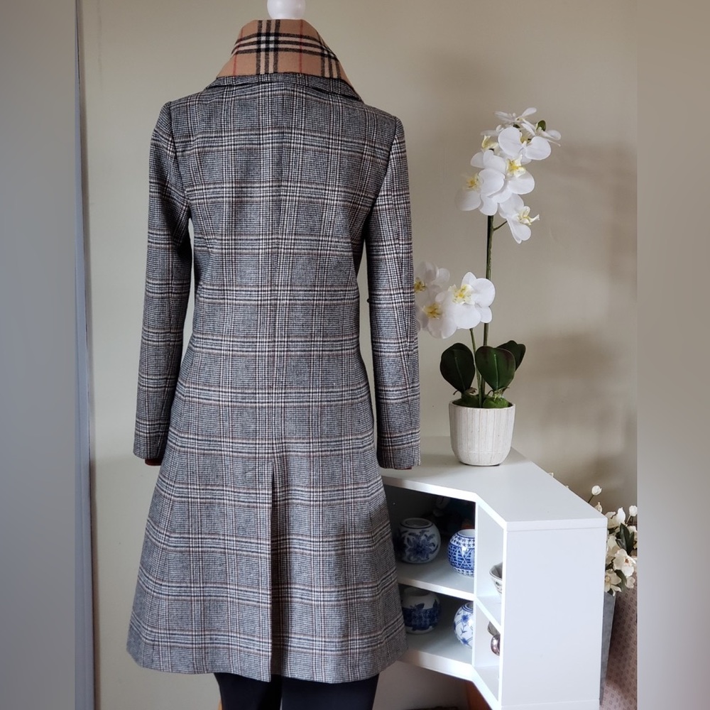 Pre owned MURAL plaid midi length coat in great condition - Picture 3 of 11